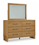 Sherbana dresser angled closed drawers view