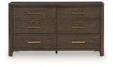 Radkin Burnished Brown Dresser view 4