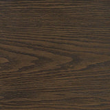Radkin Burnished Brown King Upholstered Panel Bed finish detail