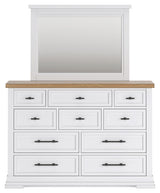 Ashbryn dresser head-on view