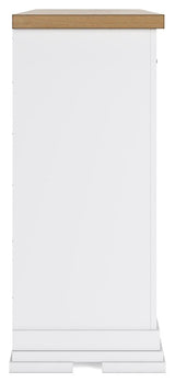 Ashbryn White/natural Dresser - Ella Furniture