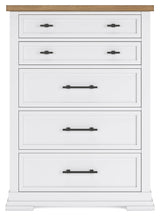 Ashbryn Chest of Drawers side view