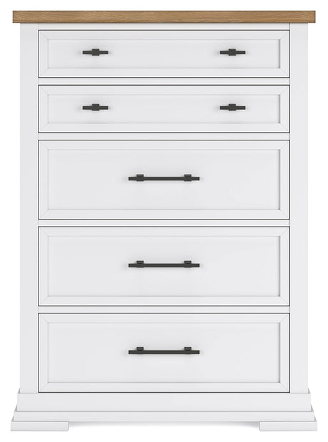 Ashbryn Chest of Drawers side view