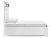 Ashbryn White/Natural Panel Storage Bedroom Set view 5