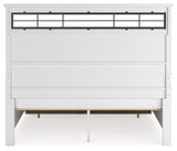 Ashbryn King Storage Bed, back view