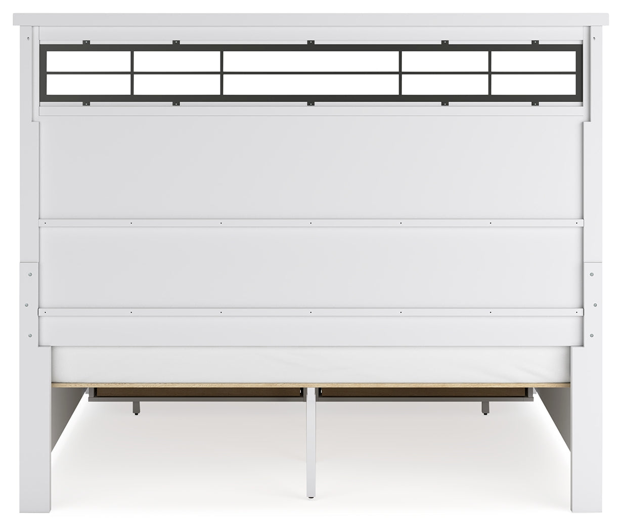 Ashbryn King Storage Bed, back view