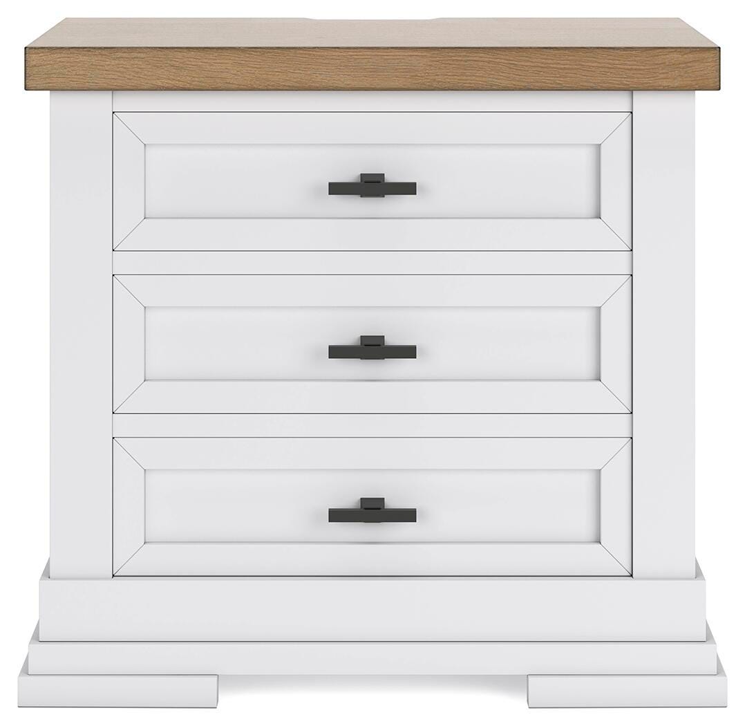 Ashbryn White/Natural Panel Storage Bedroom Set view 18