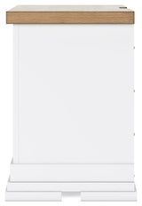 Ashbryn White/Natural Panel Storage Bedroom Set view 22