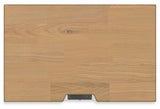 Ashbryn Nightstand top view showing oak veneer top