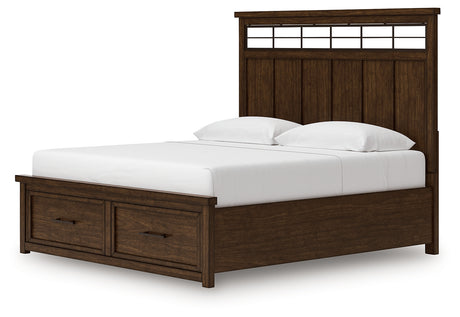 Alternate angle of Taffenbrook king bed