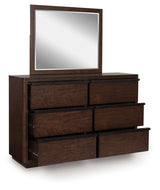 Dilenno dresser drawer open showing interior