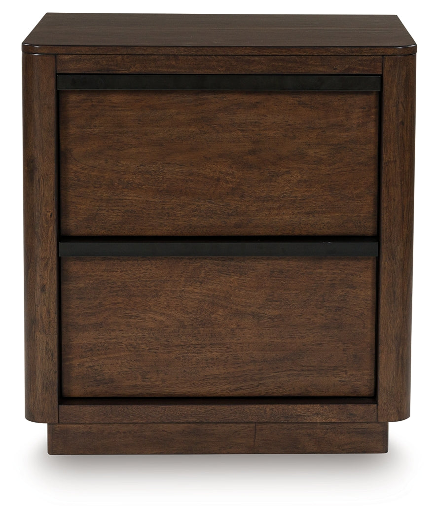 Dilenno Nightstand head on front view