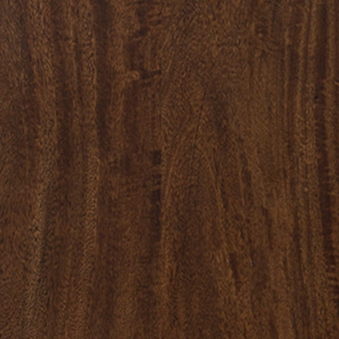 Dilenno Nightstand close view of dark brown finish