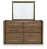 Marxmore Brown Dresser and Mirror view 3