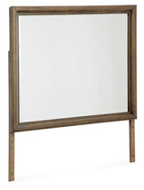 Marxmore Brown Bedroom Mirror angled view