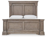 Blairhurst Light Grayish Brown Panel Bedroom Set view 5