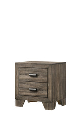 Millie Brown Gray Nightstand