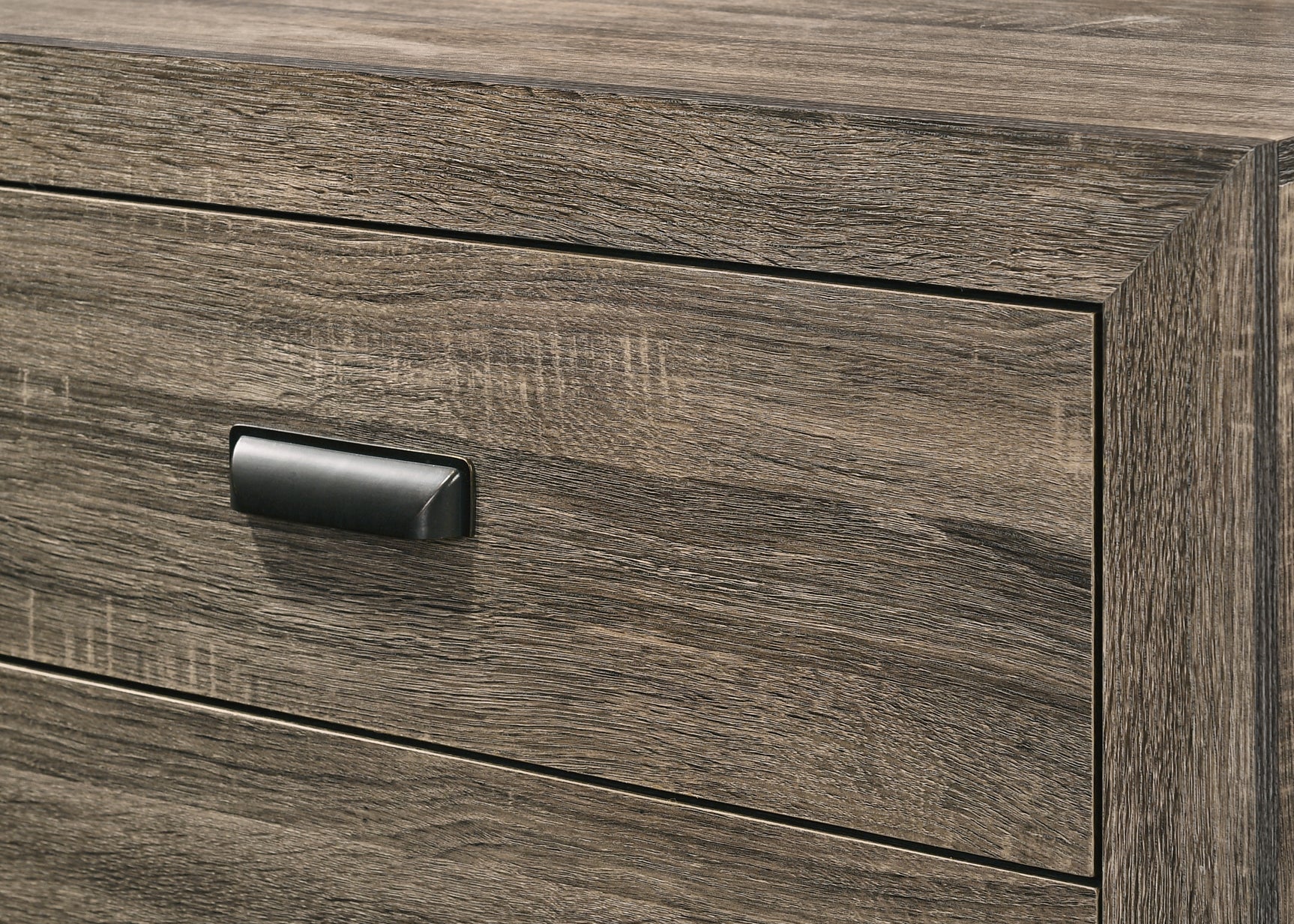 Millie Brown Gray Nightstand