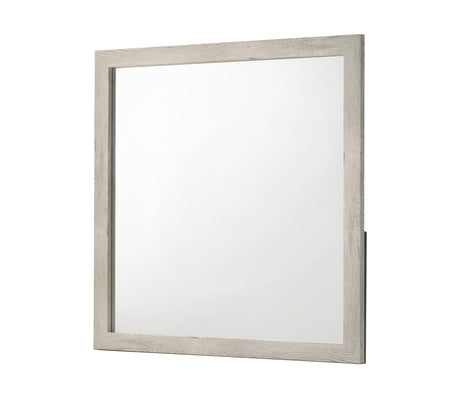 Millie White Dresser with Optional Mirror mirror by Crownmark | Decor Furniture