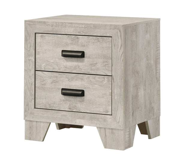 Millie White Night Stand nightstand by Crownmark | Decor Furniture