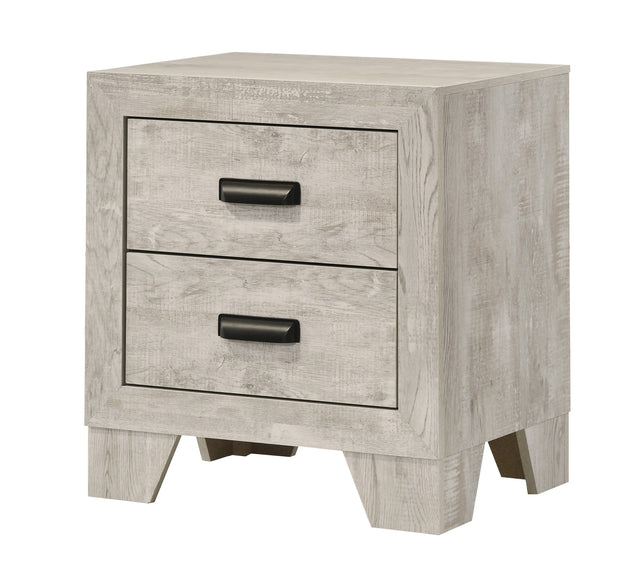 Millie White Night Stand nightstand by Crownmark | Decor Furniture