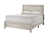 Millie Light Gray Panel Bedroom Set with Bed, Dresser, Mirror, Nightstand & Chest full bed by Crownmark | Decor Furniture