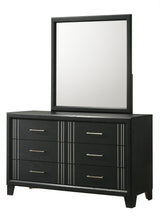 Charlie TV stand charcoal finish detail