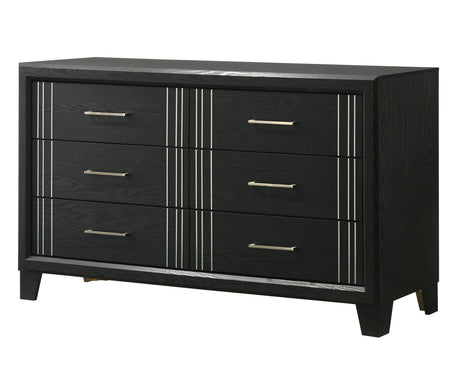 Charlie charcoal TV stand with media devices