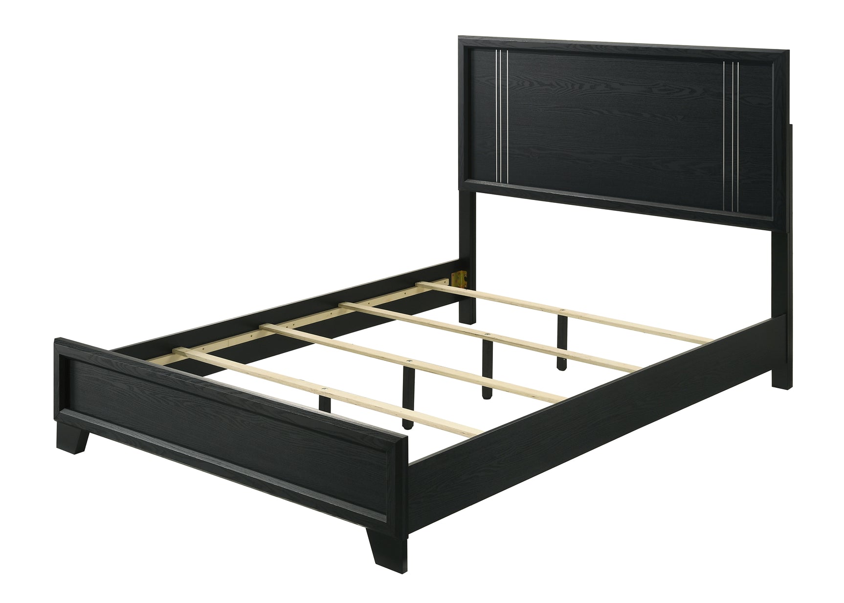Charlie Charcoal Queen Bed close up