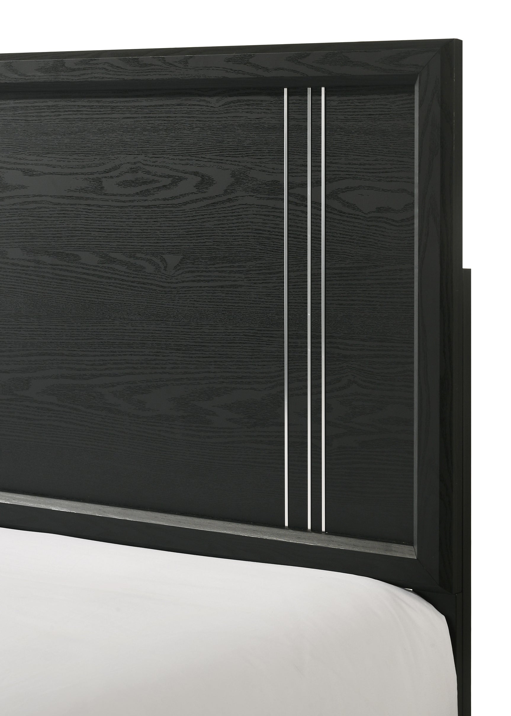 Charlie full bed headboard charcoal