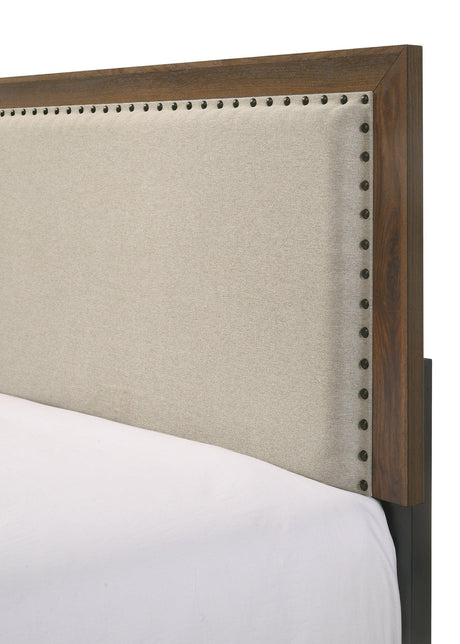 Millie Brown Bed corner detail