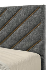 Zane Gray Upholstered Panel Bedroom Set view 16