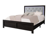 Jaylen Black Bed in One Box queen size