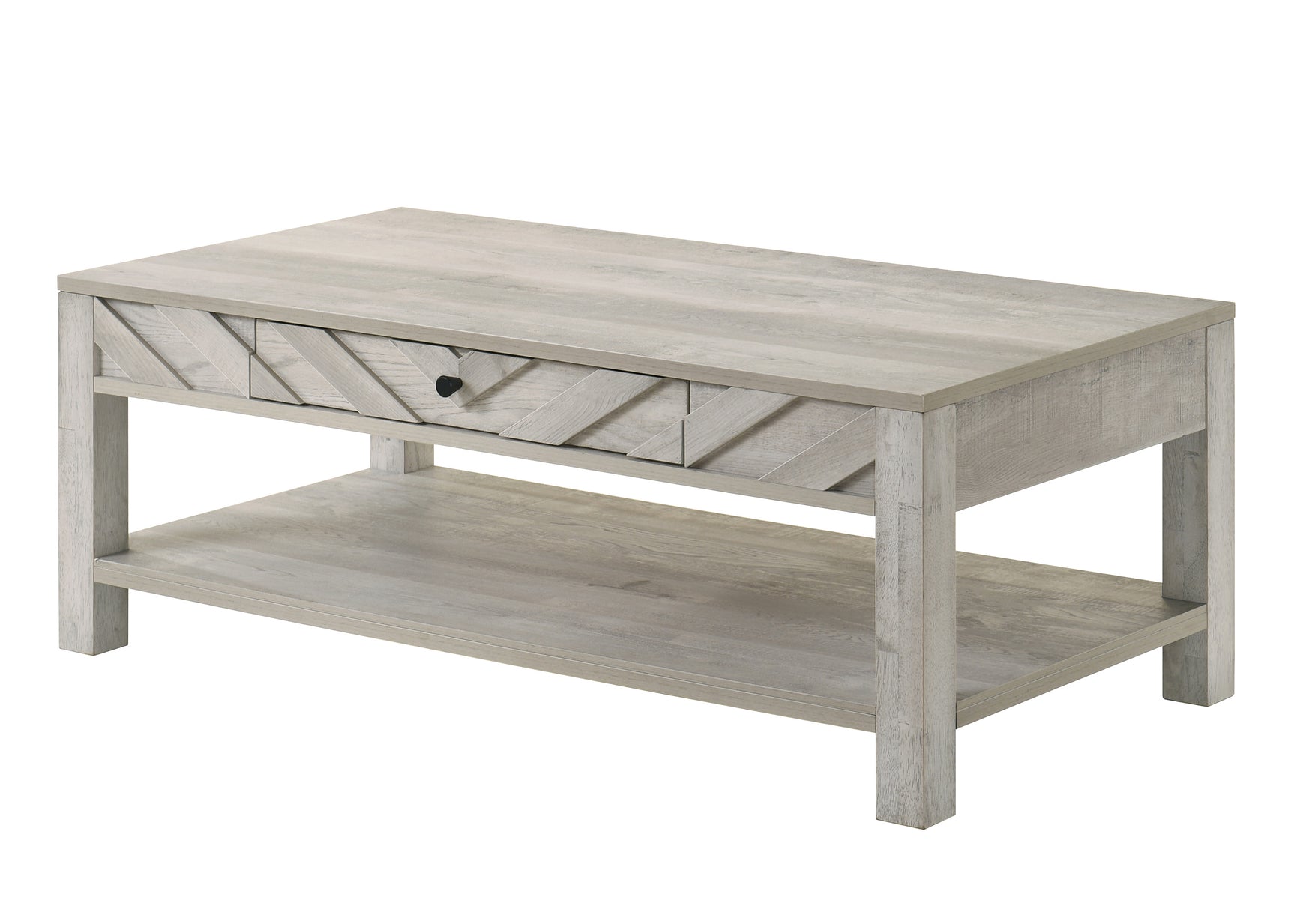 Light Gray Coffee Table matching set arrangement