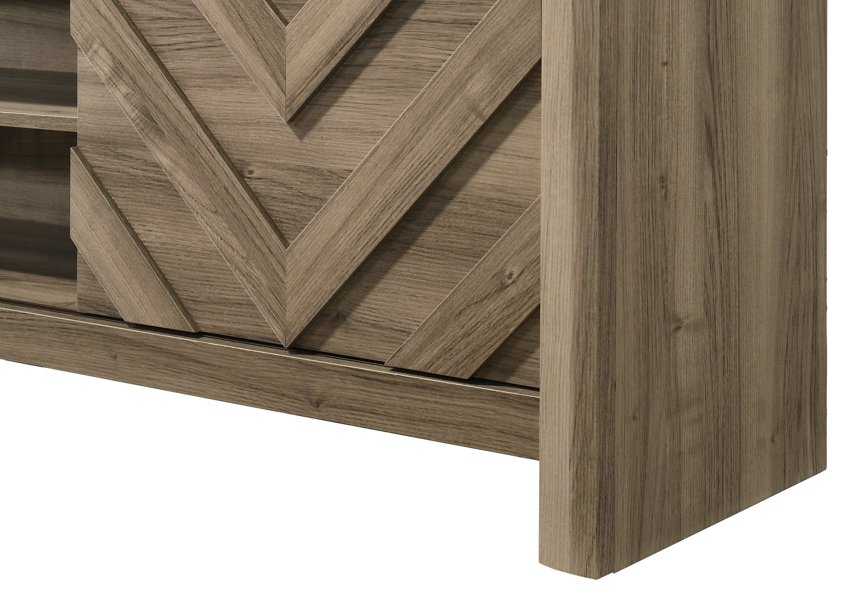 Valor TV Stand open storage space