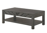 Valor 3-Piece Coffee Table Set in Grey view 3