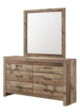 Elmer Natural Panel Bedroom Set view 8