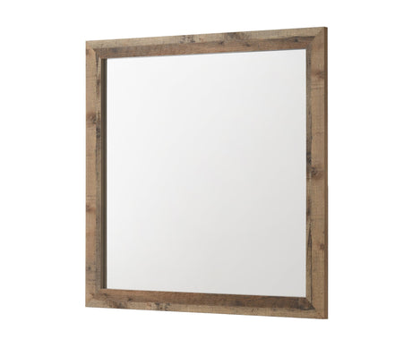 Elmer Natural Dresser and Mirror view 4