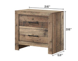 Elmer Natural Panel Bedroom Set view 14