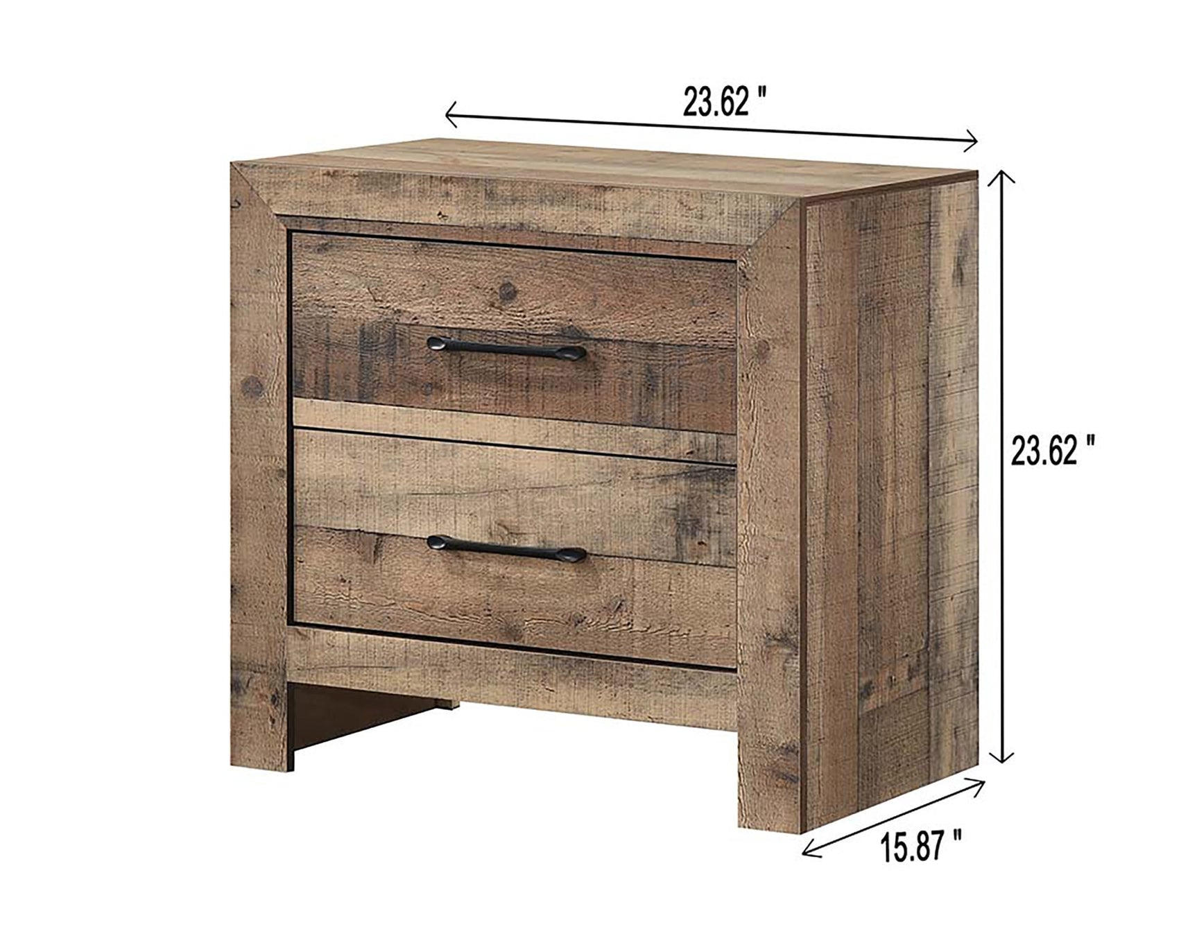 Elmer Natural Panel Bedroom Set view 14