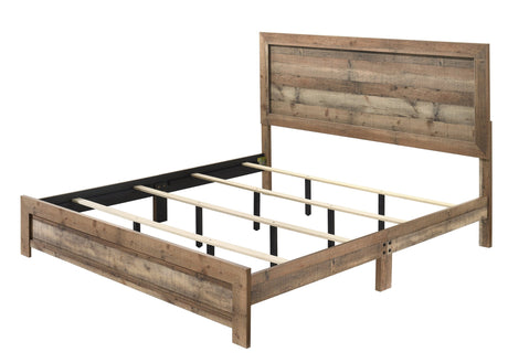 Elmer Natural Panel Bedroom Set view 3