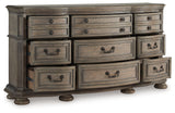 Ardenfield Dresser angled open drawer showing interior