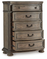 Ardenfield Chest angled open drawers