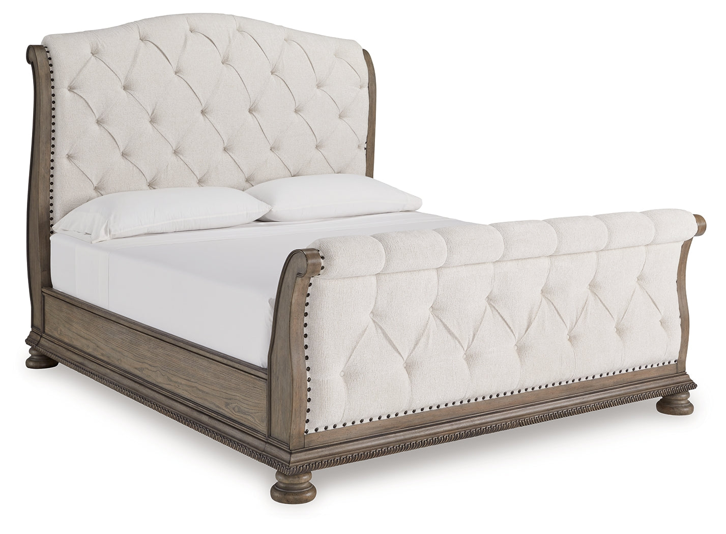 Ardenfield bed headboard close-up view