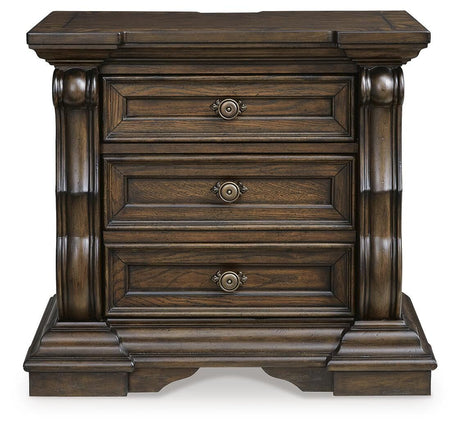 Maylee Dark Brown Canopy Bedroom Set view 9