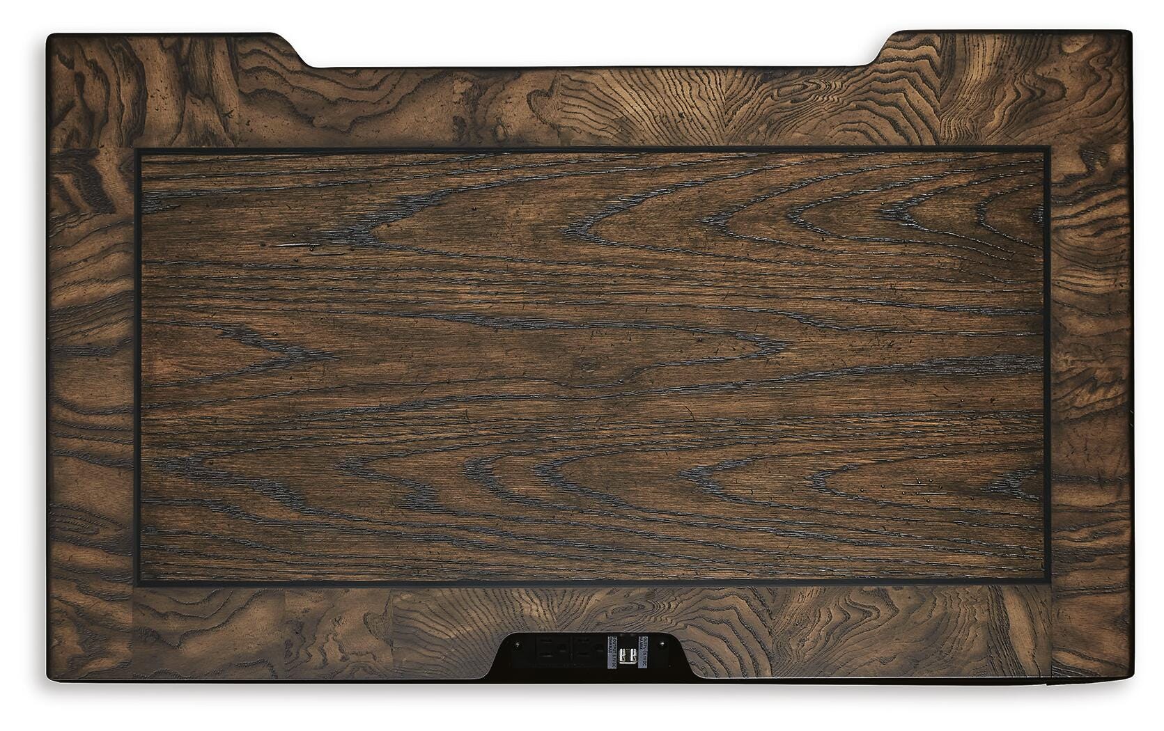 Maylee Dark Brown Canopy Bedroom Set view 12