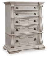 Bruchandi Chest angled side view with drawers closed