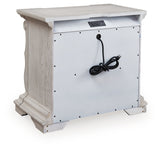 Bruchandi nightstand back side view