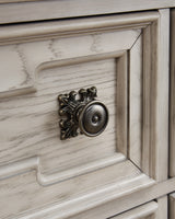 Bruchandi nightstand close-up of knob detail