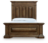 Frantanna Brown Queen Panel Bed view 3